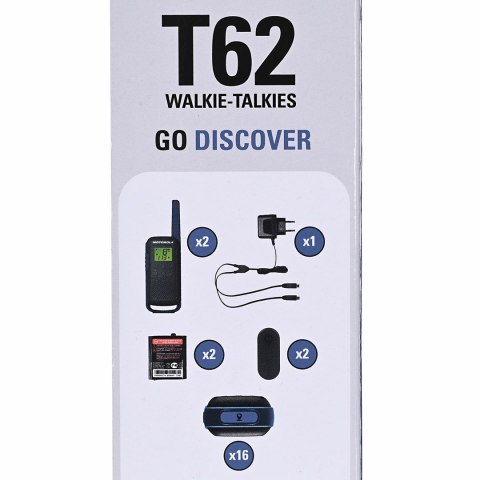 Motorola Radiotelefon wielofunkcyjny Motorola T62 MOTO62B Motorola Radiotelefon wielofunkcyjny Motorola T62 MOTO62B
