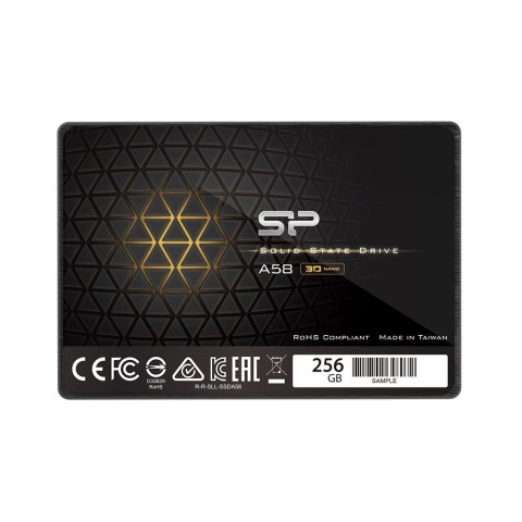 Silicon Power Dysk SSD Silicon Power Ace A58 256GB 2,5" SATA III 550/450 MB/s Silicon Power Dysk SSD Silicon Power Ace A58 256GB 2,5" SATA III 550/450 MB/s