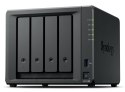 Synology NAS Synology DS925+; Tower; 4x (3.5" SATA HDD); AMD Ryzer V1500B; 4 GB DDR4 ECC SODIMM (max. 32GB)