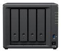 Synology NAS Synology DS925+; Tower; 4x (3.5" SATA HDD); AMD Ryzer V1500B; 4 GB DDR4 ECC SODIMM (max. 32GB)