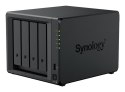 Synology NAS Synology DS925+; Tower; 4x (3.5" SATA HDD); AMD Ryzer V1500B; 4 GB DDR4 ECC SODIMM (max. 32GB)