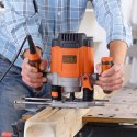 BLACK+DECKER Frezarka górnowrzecionowa 1200W KW1200EKA-QS BDE