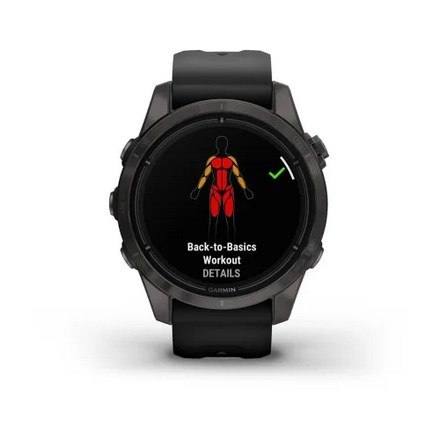 Garmin Zegarek sportowy Garmin EPIX PRO Gen 2 42mm Sapphire Titanium
