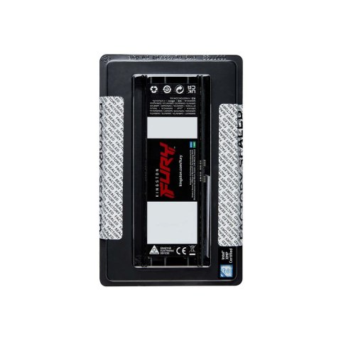 Kingston KINGSTON DDR5 128GB 6400MT/s CL32 DIMM (Kit of 4) FURY Renegade