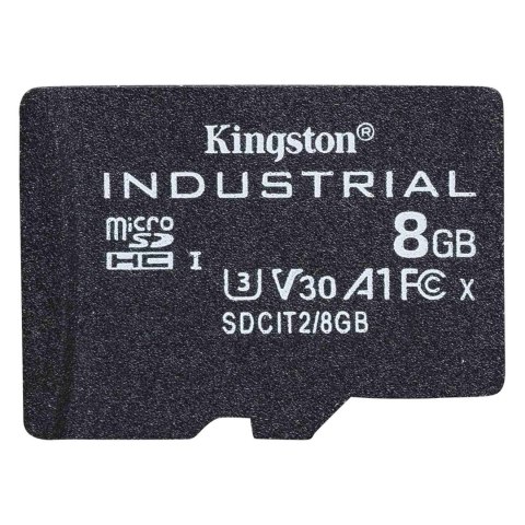 Kingston KINGSTON microSDHC 8GB Industrial C10 A1 pSLC Card Kingston KINGSTON microSDHC 8GB Industrial C10 A1 pSLC Card