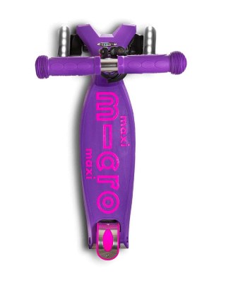 Micro Micro Hulajnoga Maxi Deluxe LED Purple (WYPRZEDAŻ)