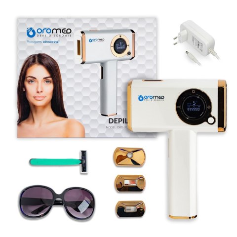 Depilator laserowy do włosów i ciała ORO-IPL ICE OROMED Depilator laserowy do włosów i ciała ORO-IPL ICE OROMED