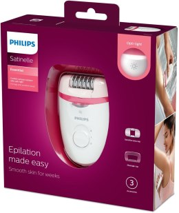 Philips Depilator z dyskami Philips Satinelle BRE255/00 (kolor biały)