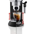 Ekspres ciśnieniowy DeLonghi Dedica Style EC 685.BK (1350W; kolor czarny)