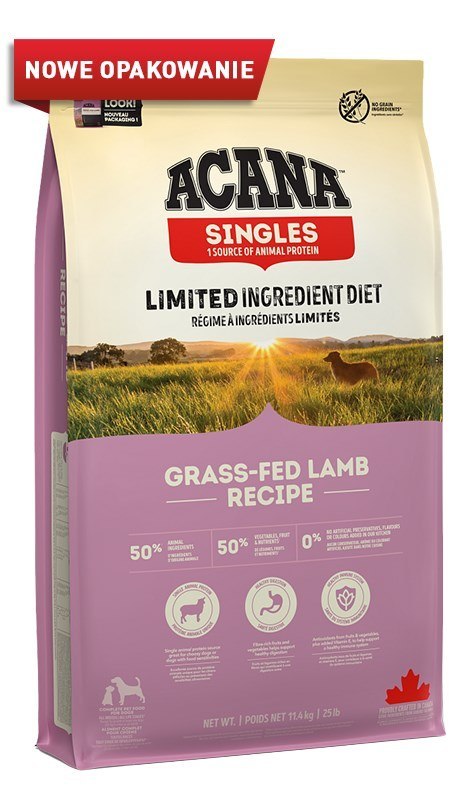 ACANA ACANA Grass-fed Lamb 11,4kg ACANA ACANA Grass-fed Lamb 11,4kg
