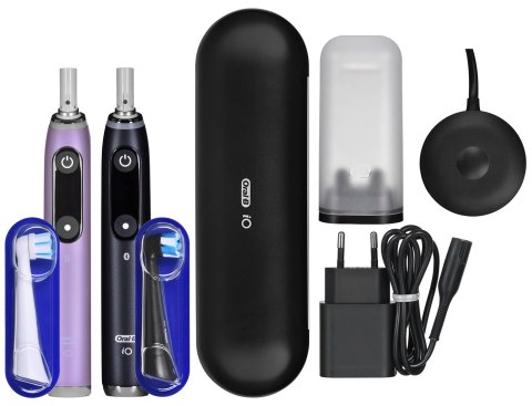 Braun Braun Oral-B szczoteczka elektryczna iO 9N zestaw DUO BLACK ONYX & ROSE QUARTZ Braun Braun Oral-B szczoteczka elektryczna iO 9N zestaw DUO BLACK ONYX & ROSE QUARTZ