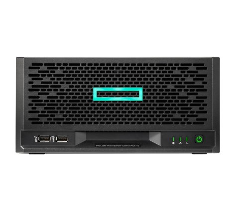 Hewlett Packard Enterprise HPE ProLiant MicroServer Gen10 Plus v2 E-2314 4-core 16GB-U VROC 4LFF-NHP 180W External PS Server P54649-421 Hewlett Packard Enterprise HPE ProLiant MicroServer Gen10 Plus v2 E-2314 4-core 16GB-U VROC 4LFF-NHP 180W External PS Server P54649-421