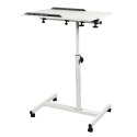 Maclean MACLEAN MOBILNE BIURKO/STAND NA LAPTOP, BIAŁE, REGULACJA WYSOKOŚĆ 59-89CM, MAX. 30KG MC-121 W