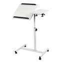 Maclean MACLEAN MOBILNE BIURKO/STAND NA LAPTOP, BIAŁE, REGULACJA WYSOKOŚĆ 59-89CM, MAX. 30KG MC-121 W