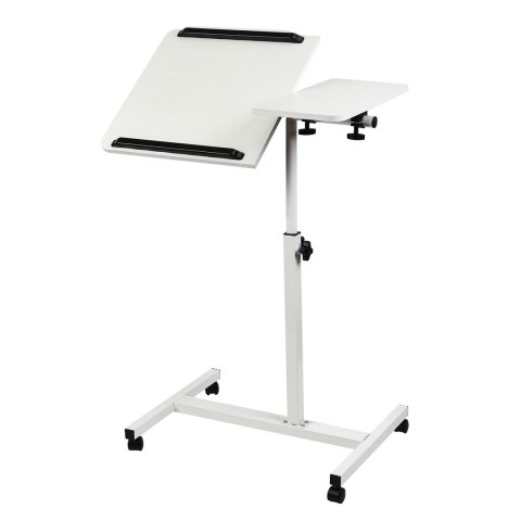 Maclean MACLEAN MOBILNE BIURKO/STAND NA LAPTOP, BIAŁE, REGULACJA WYSOKOŚĆ 59-89CM, MAX. 30KG MC-121 W Maclean MACLEAN MOBILNE BIURKO/STAND NA LAPTOP, BIAŁE, REGULACJA WYSOKOŚĆ 59-89CM, MAX. 30KG MC-121 W