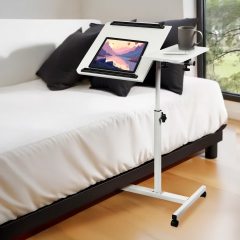 Maclean MACLEAN MOBILNE BIURKO/STAND NA LAPTOP, BIAŁE, REGULACJA WYSOKOŚĆ 59-89CM, MAX. 30KG MC-121 W Maclean MACLEAN MOBILNE BIURKO/STAND NA LAPTOP, BIAŁE, REGULACJA WYSOKOŚĆ 59-89CM, MAX. 30KG MC-121 W