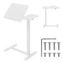Maclean MACLEAN MOBILNE BIURKO/STAND NA LAPTOP, BIAŁE, REGULACJA WYSOKOŚCI 76-109CM, MAX. 30KG MC-120 W