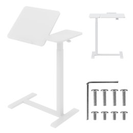 Maclean MACLEAN MOBILNE BIURKO/STAND NA LAPTOP, BIAŁE, REGULACJA WYSOKOŚCI 76-109CM, MAX. 30KG MC-120 W