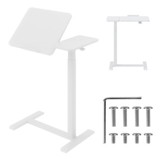 Maclean MACLEAN MOBILNE BIURKO/STAND NA LAPTOP, BIAŁE, REGULACJA WYSOKOŚCI 76-109CM, MAX. 30KG MC-120 W