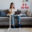 Maclean MACLEAN MOBILNE BIURKO/STAND NA LAPTOP, BIAŁE, REGULACJA WYSOKOŚCI 76-109CM, MAX. 30KG MC-120 W