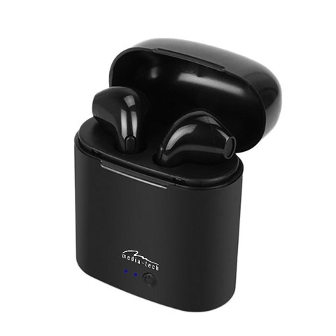 Media tech Słuchawki Media tech MT3589K (douszne; Bluetooth; z wbudowanym mikrofonem; kolor czarny Media tech Słuchawki Media tech MT3589K (douszne; Bluetooth; z wbudowanym mikrofonem; kolor czarny