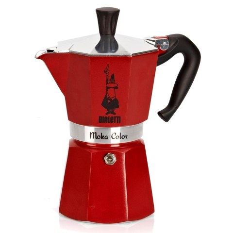 BIALETTI Bialetti kawiarka Moka Express 3tz czerwona BIALETTI Bialetti kawiarka Moka Express 3tz czerwona
