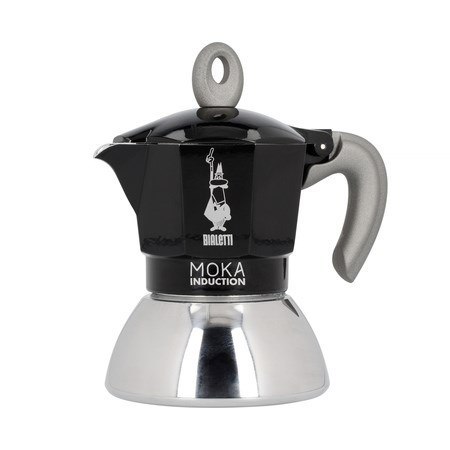 BIALETTI Bialetti kawiarka New Moka Induction 6tz czarna BIALETTI Bialetti kawiarka New Moka Induction 6tz czarna