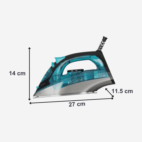 BLACK+DECKER Żelazko Black+Decker BXIR2201E BLACK+DECKER Żelazko Black+Decker BXIR2201E