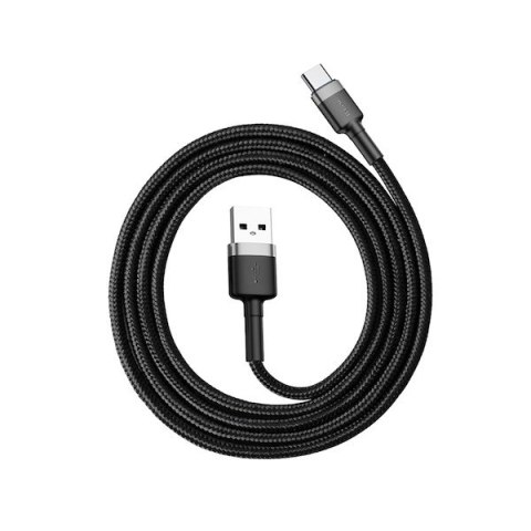 Baseus BASEUS KABEL USB DO USB-C CAFULE 3A 1M SZARO-CZARN Baseus BASEUS KABEL USB DO USB-C CAFULE 3A 1M SZARO-CZARN