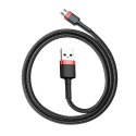 Baseus Kabel Baseus cafule CAMKLF-C91 (USB M - Micro USB M; 2m; kolor czarno-czerwony)
