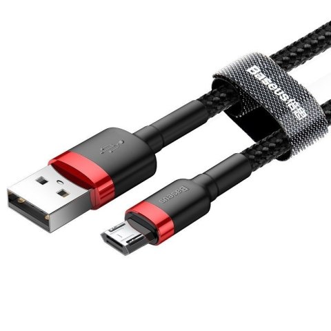 Baseus Kabel Baseus cafule CAMKLF-C91 (USB M - Micro USB M; 2m; kolor czarno-czerwony) Baseus Kabel Baseus cafule CAMKLF-C91 (USB M - Micro USB M; 2m; kolor czarno-czerwony)