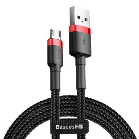 Baseus Kabel Baseus cafule CAMKLF-C91 (USB M - Micro USB M; 2m; kolor czarno-czerwony) Baseus Kabel Baseus cafule CAMKLF-C91 (USB M - Micro USB M; 2m; kolor czarno-czerwony)