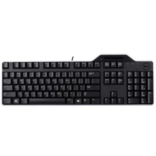 Dell Klawiatura Dell KB-813 Smartcard Reader USB Keyboard Black