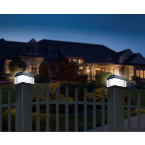 GreenBlue GREENBLUE LAMPA SOLARNA NA SŁUPEK 100*100 - DASZEK KOPERTOWY GB128 GreenBlue GREENBLUE LAMPA SOLARNA NA SŁUPEK 100*100 - DASZEK KOPERTOWY GB128
