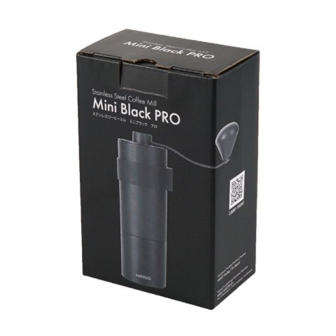 HARIO Młynek do kawy HARIO Mini Black Pro Czarny HARIO Młynek do kawy HARIO Mini Black Pro Czarny