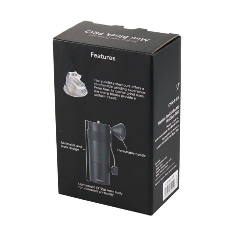 HARIO Młynek do kawy HARIO Mini Black Pro Czarny HARIO Młynek do kawy HARIO Mini Black Pro Czarny