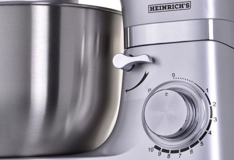 HEINRICH'S Robot kuchenny HEINRICH"S HKM 6278 srebrny HEINRICH'S Robot kuchenny HEINRICH"S HKM 6278 srebrny