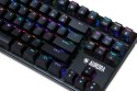 IBOX KLAWIATURA I-BOX AURORA K-2R RGB, MECHANICZNA, BLUE SWITCH, GAMING