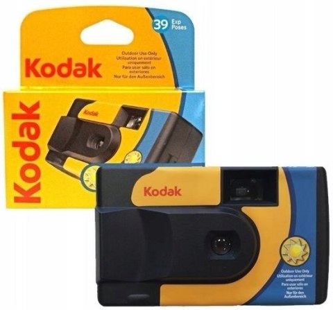 Kodak Kodak DAYLIGHT Aparat Fotograficzny Jednorazowy z filmem kolorowym 27+12 klatek zdjęć, bez wbudowanej lampy błyskowej