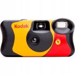Kodak Kodak FUN SAVER Aparat fotograficzny jednorazowy z filmem kolorowym i FLASH z lampą błyskową, 400/27+12 klatek zdjęć