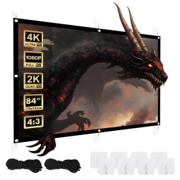 Maclean MACLEAN EKRAN PROJEKCYJNY 84