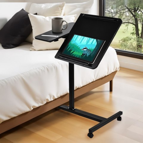 Maclean MACLEAN MOBILNE BIURKO/STAND NA LAPTOP, CZARNE, REGULACJA WYSOKOŚC 59-89CM, MAX. 30KG MC-121 B Maclean MACLEAN MOBILNE BIURKO/STAND NA LAPTOP, CZARNE, REGULACJA WYSOKOŚC 59-89CM, MAX. 30KG MC-121 B