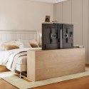 Maclean MACLEAN UCHWYT ELEKTRYCZNY WYSUWANY DO TV, TUYA, 37''-80'', VESA 600X400, MAX 60KG MC-866T
