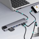 Media tech MEDIA-TECH HUB USB 8 IN 1 GIGA LAN HUB MT5046