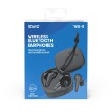 SAVIO SAVIO SŁUCHAWKI BEZPRZEWODOWE BLUETOOTH 5.3 Z MIKROFONEM, ENC, QC TWS-11