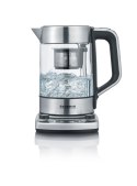 SEVERIN SEVERIN CZAJNIK ELEKTRYCZNY SZKŁO-STAL, REG. TEMPERATURY, SITKO DO HERBATY, AUT. PROGRAM, KONTROLER STRIX, 1,7L 3000W WK3422