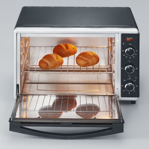 SEVERIN SEVERIN MINI PIEKARNIK, TERMOOBIEG, TEMP. DO 230°C, TIMER DO 120 MIN, KAMIEŃ DO PIZZY, RUSZT, ROŻEN , 42 L, 1800W TO2058 SEVERIN SEVERIN MINI PIEKARNIK, TERMOOBIEG, TEMP. DO 230°C, TIMER DO 120 MIN, KAMIEŃ DO PIZZY, RUSZT, ROŻEN , 42 L, 1800W TO2058