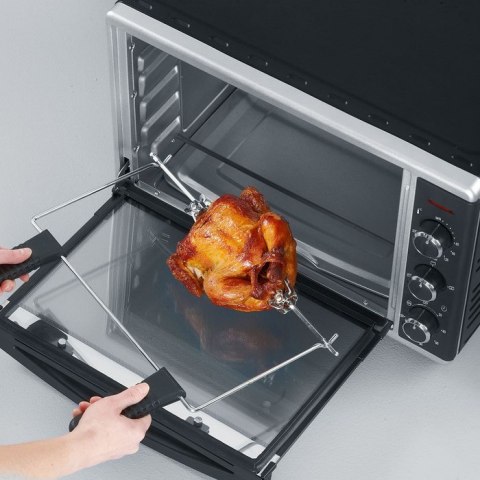 SEVERIN SEVERIN MINI PIEKARNIK, TERMOOBIEG, TEMP. DO 230°C, TIMER DO 120 MIN, KAMIEŃ DO PIZZY, RUSZT, ROŻEN , 42 L, 1800W TO2058 SEVERIN SEVERIN MINI PIEKARNIK, TERMOOBIEG, TEMP. DO 230°C, TIMER DO 120 MIN, KAMIEŃ DO PIZZY, RUSZT, ROŻEN , 42 L, 1800W TO2058