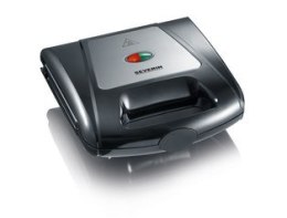 SEVERIN SEVERIN SANDWICH-TOSTER, 3 WYMIENNE NIEPRZYWIERAJĄCE PŁYTY DO KANAPEK, GRILLOWANIA I GOFRÓW, MOC 1000W SA2968