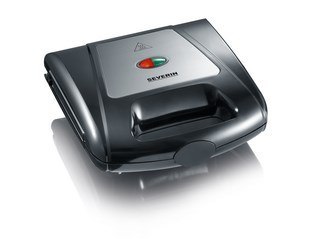 SEVERIN SEVERIN SANDWICH-TOSTER, 3 WYMIENNE NIEPRZYWIERAJĄCE PŁYTY DO KANAPEK, GRILLOWANIA I GOFRÓW, MOC 1000W SA2968